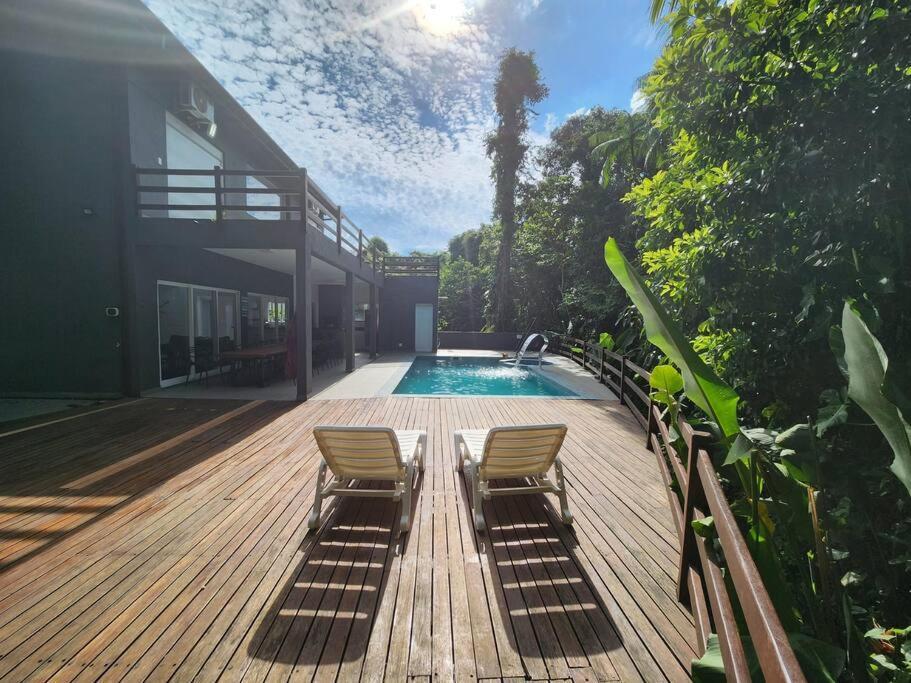 Magnifica Casa Praia Bertioga Guaratuba Sun House Eksteriør bilde