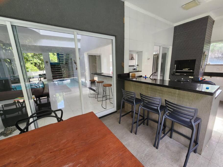 Magnifica Casa Praia Bertioga Guaratuba Sun House Eksteriør bilde