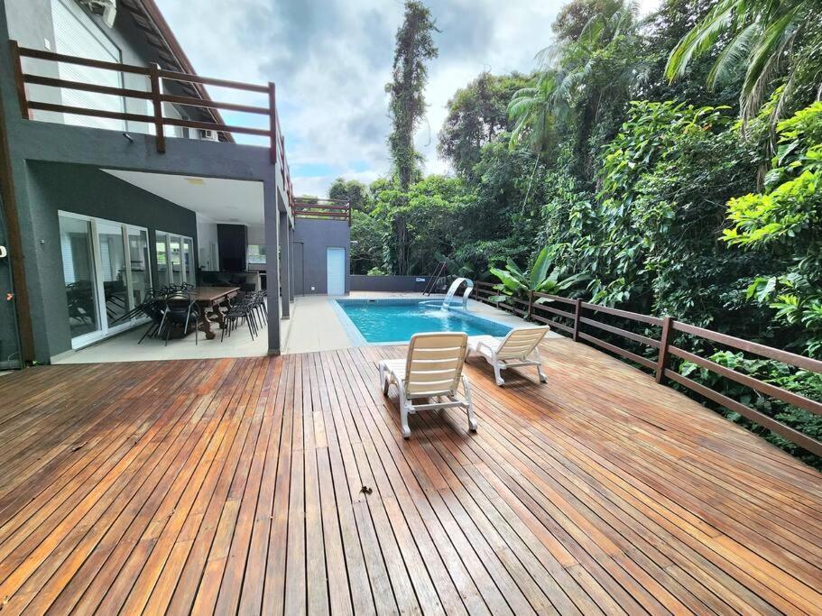 Magnifica Casa Praia Bertioga Guaratuba Sun House Eksteriør bilde