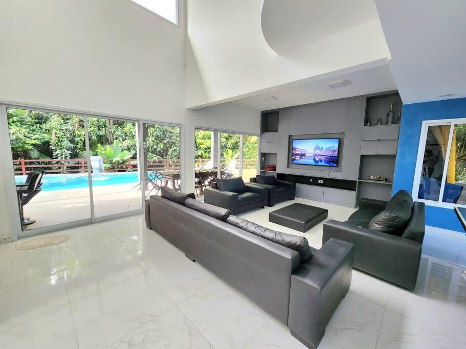 Magnifica Casa Praia Bertioga Guaratuba Sun House Eksteriør bilde