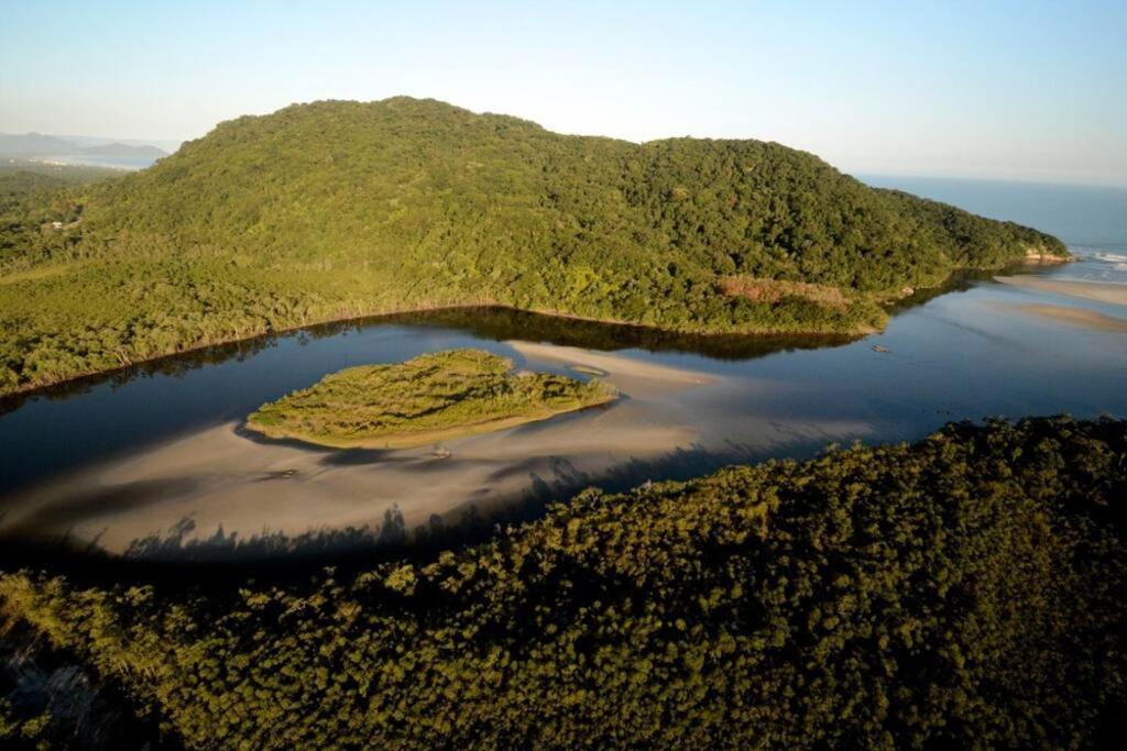 Magnifica Casa Praia Bertioga Guaratuba Sun House Eksteriør bilde